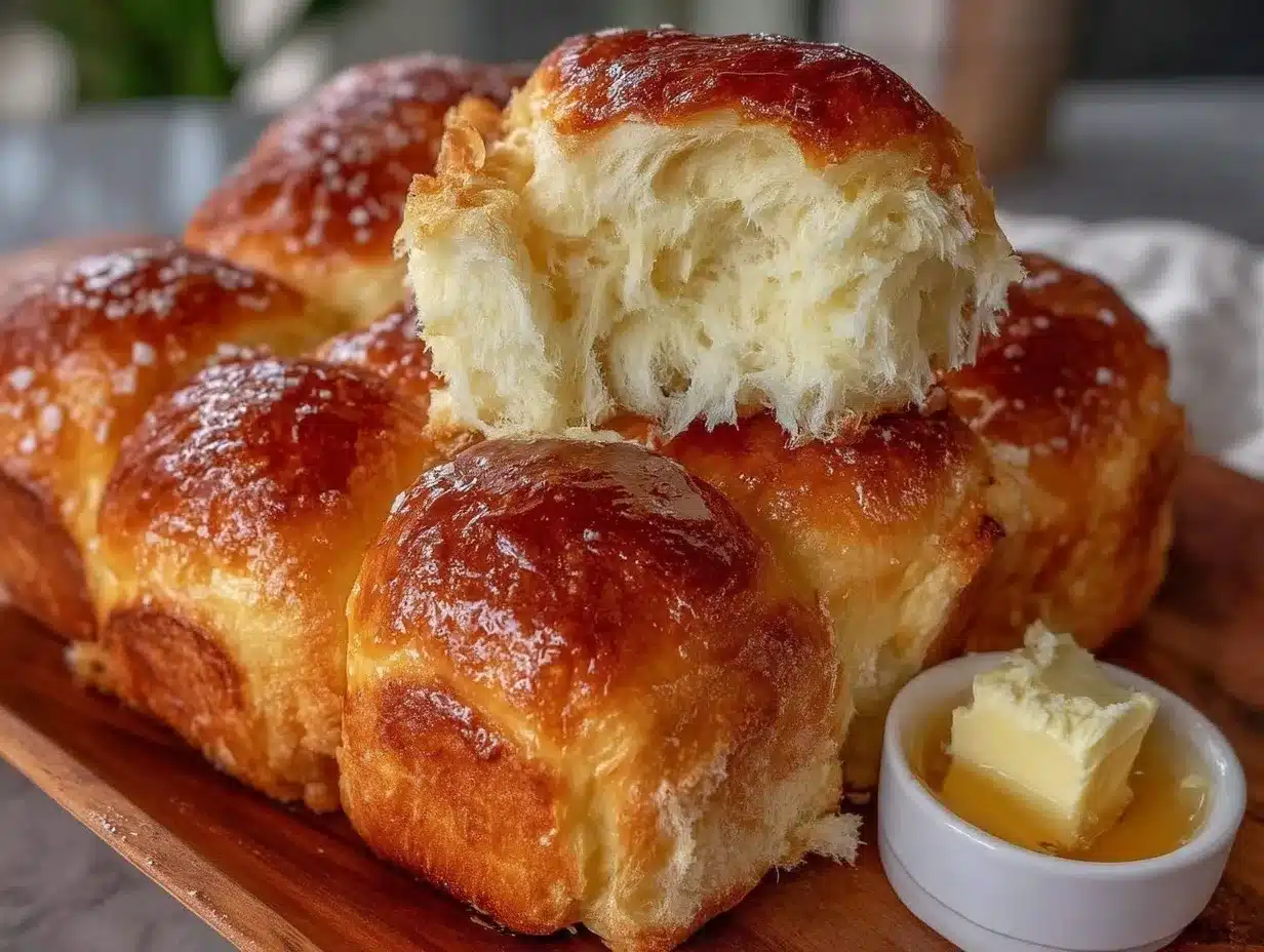 japanese milk bread rolls preparation steps