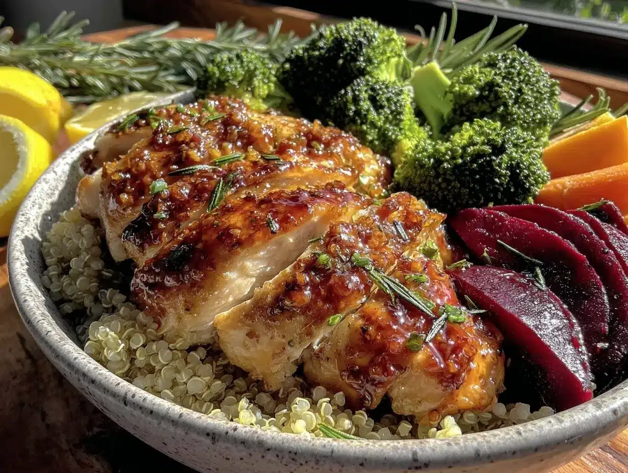 lemon herb meal prep bowls preparation steps
