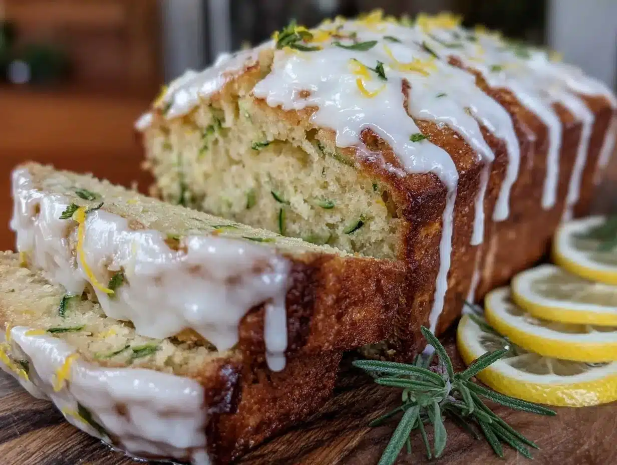 lemon zucchini loaf preparation steps
