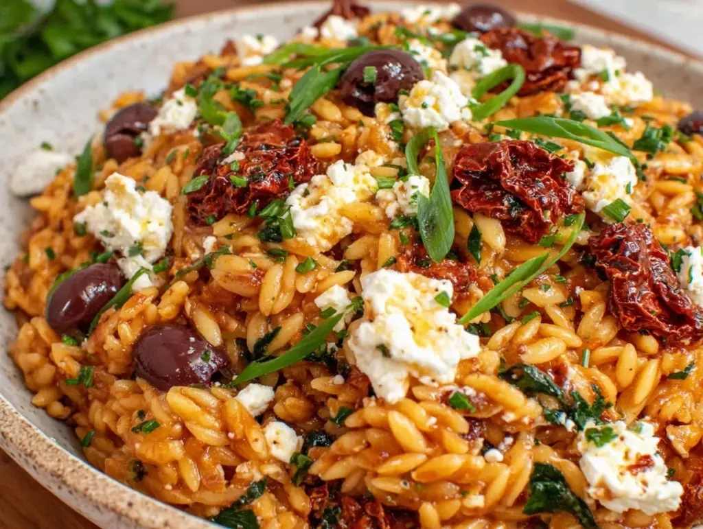 Mediterranean Orzo Salad - featured image
