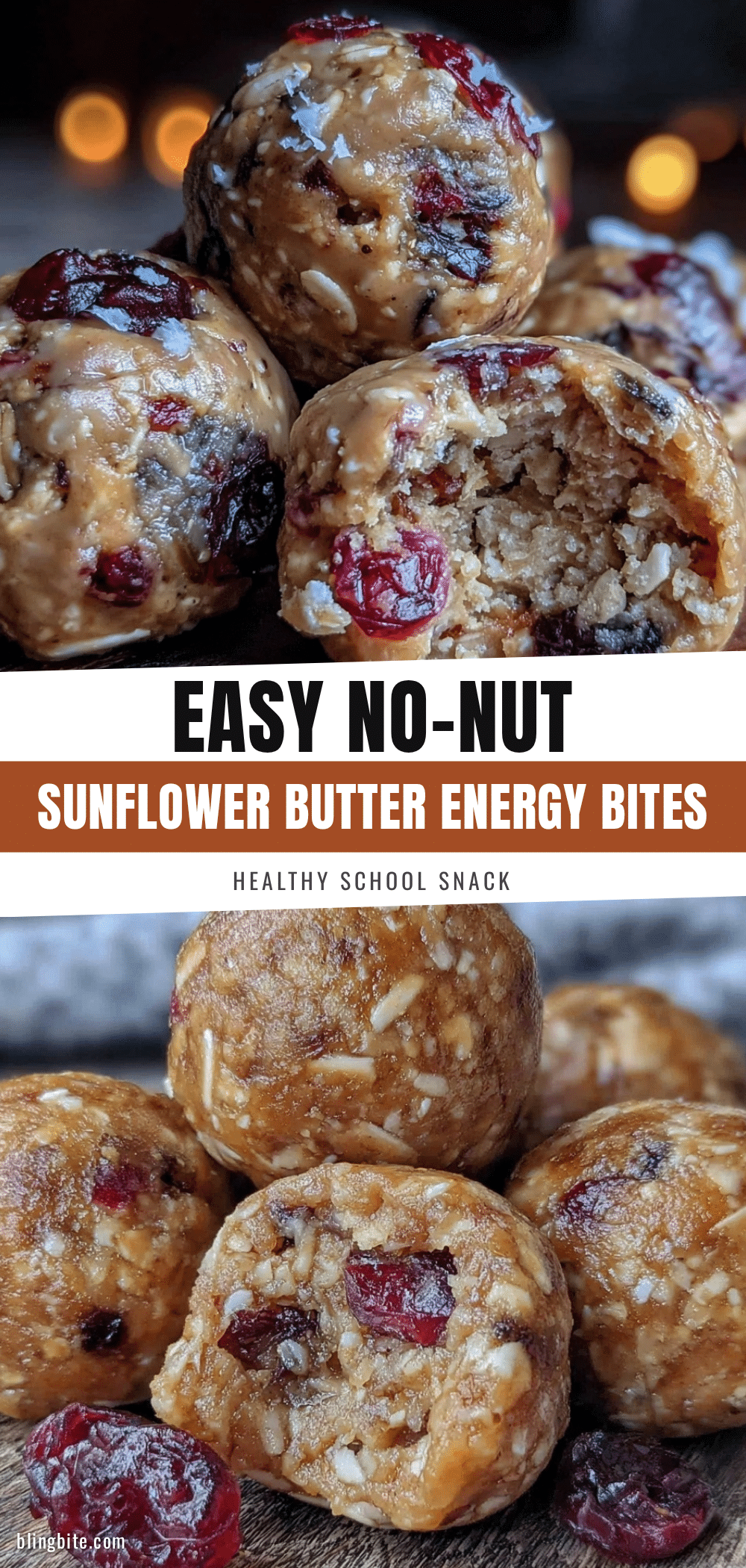 no-nut sunflower butter energy bites recipe