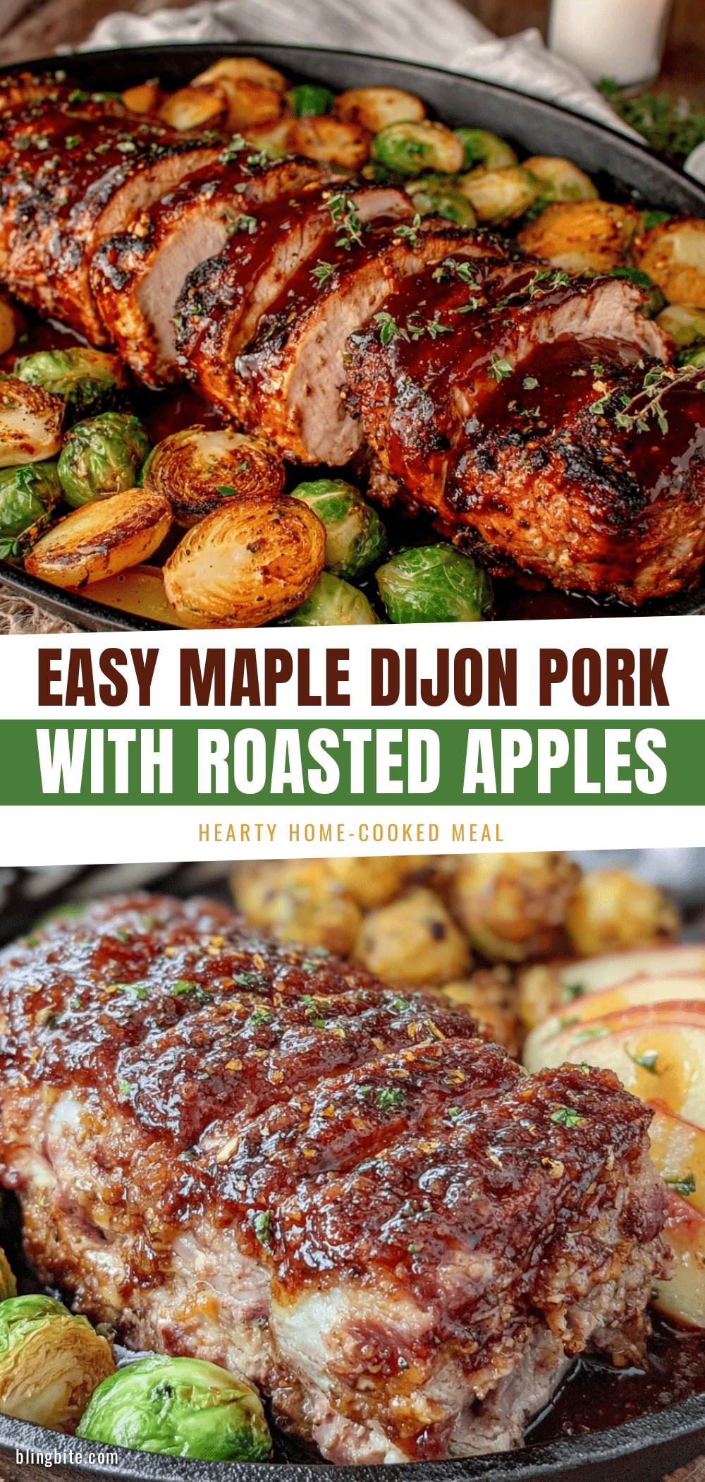 one-pan maple Dijon pork tenderloin recipe