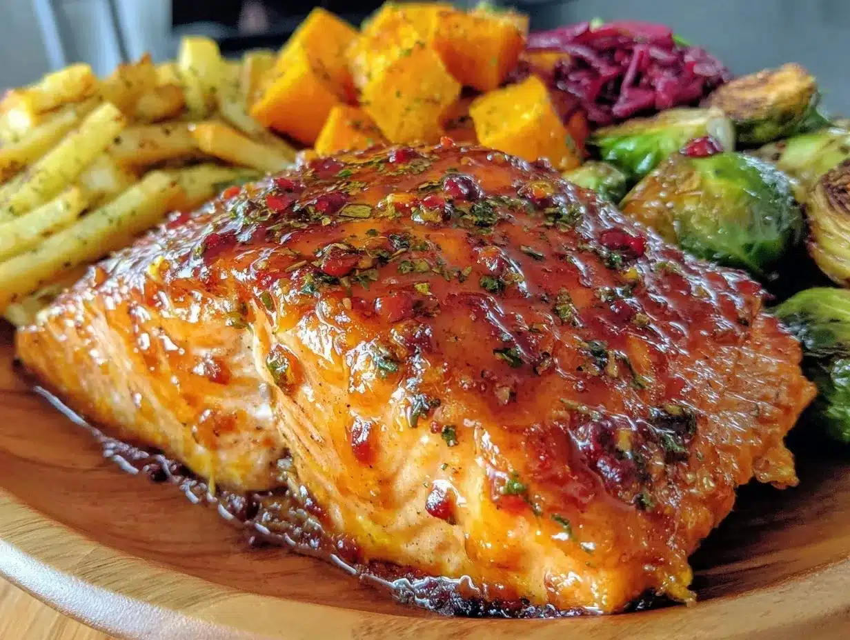 one-pan maple Dijon salmon preparation steps