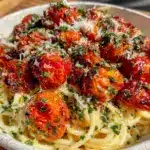 oven-roasted cherry tomatoes - featured image