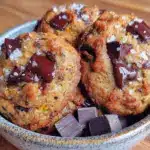 pumpkin chocolate chip cookies - featured image