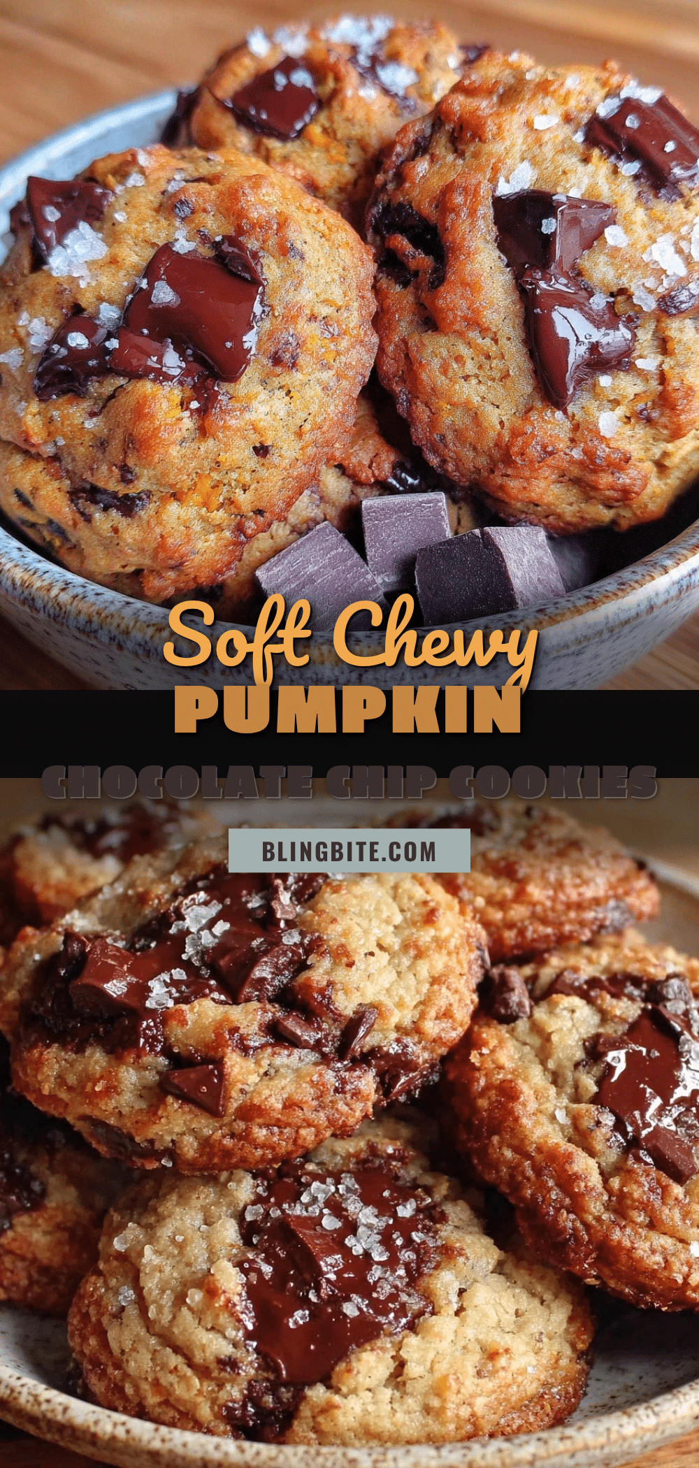 pumpkin chocolate chip cookies recipe