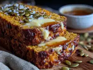 pumpkin sourdough bread - featured image