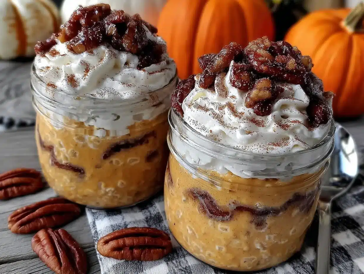 pumpkin spice overnight oats preparation steps