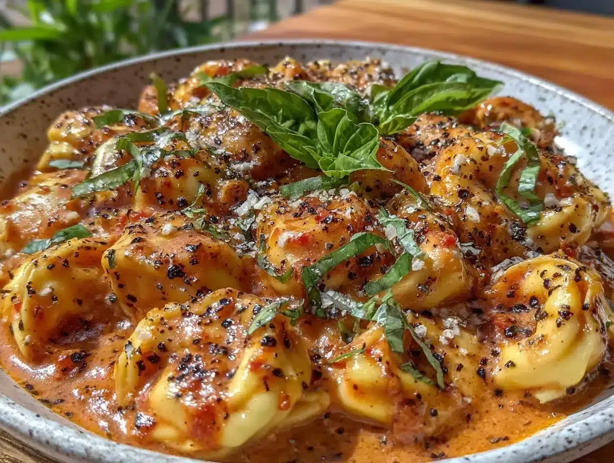 quick creamy marry me tortellini preparation steps