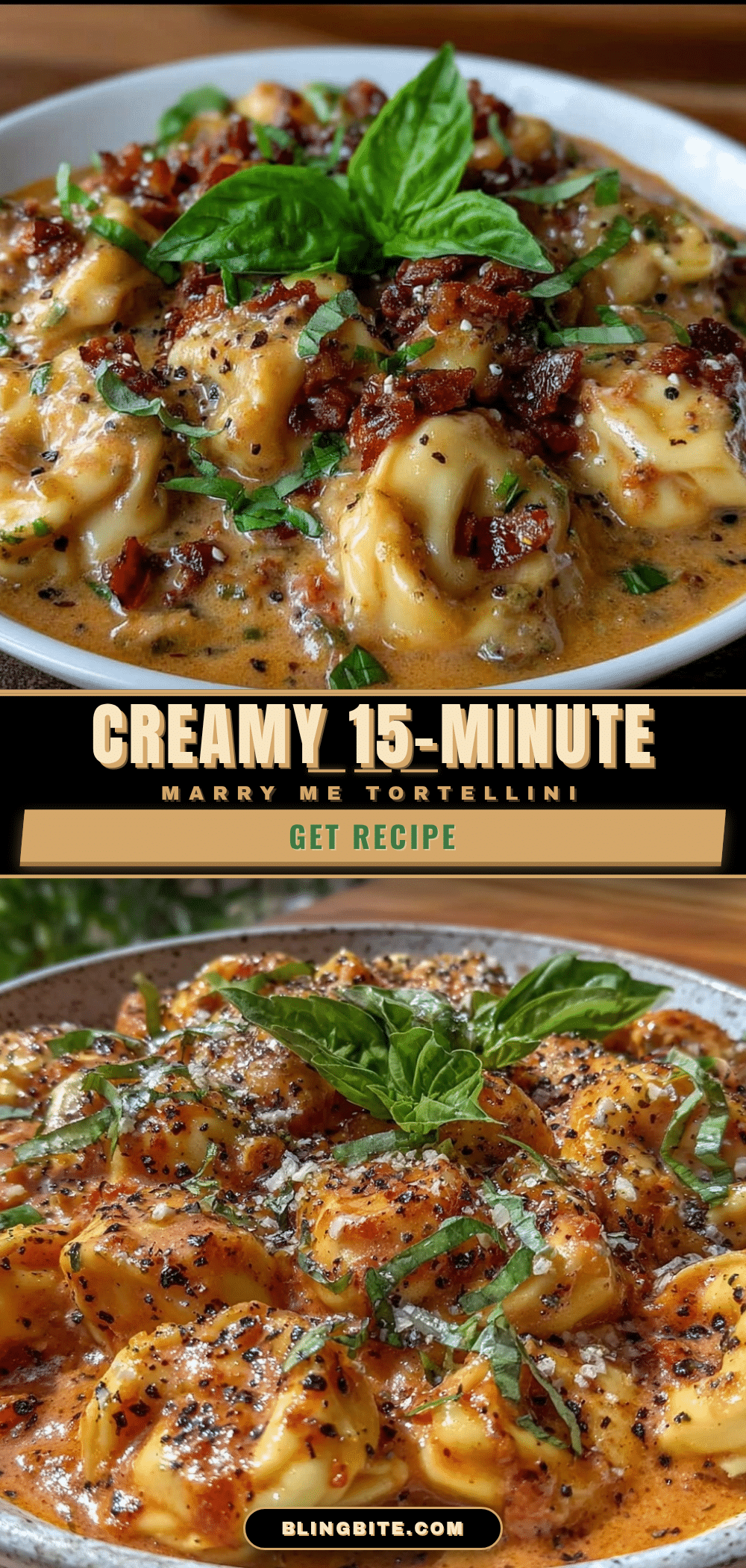 quick creamy marry me tortellini recipe