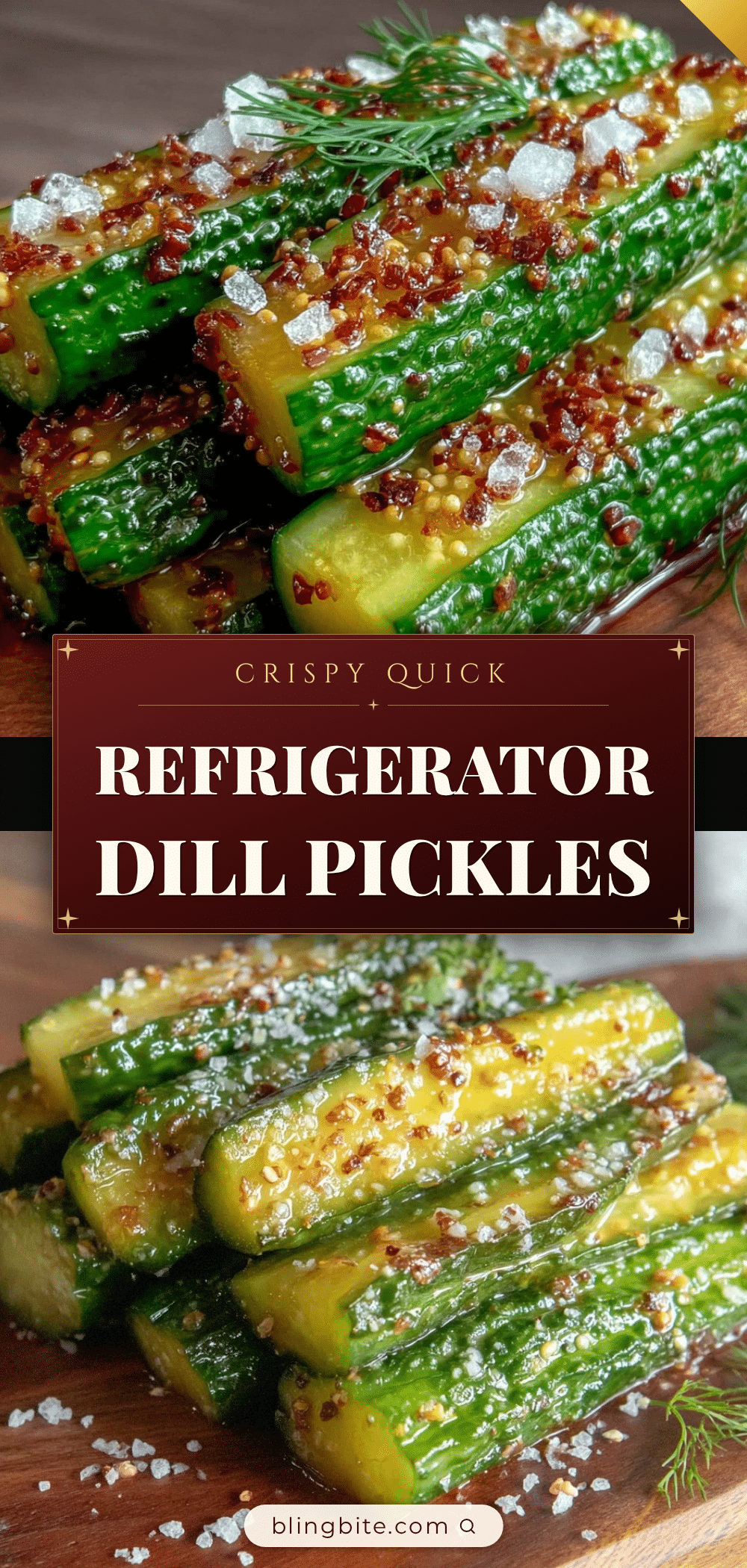 quick refrigerator dill pickles recipe