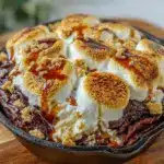 skillet s’mores brownie bliss - featured image
