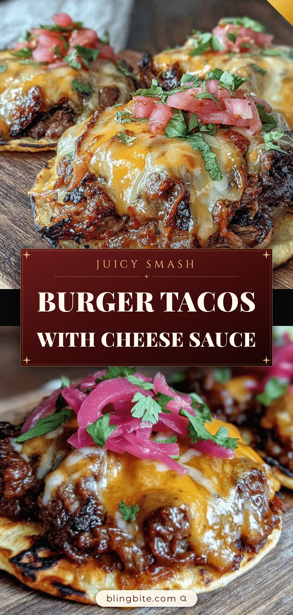 smash burger tacos recipe