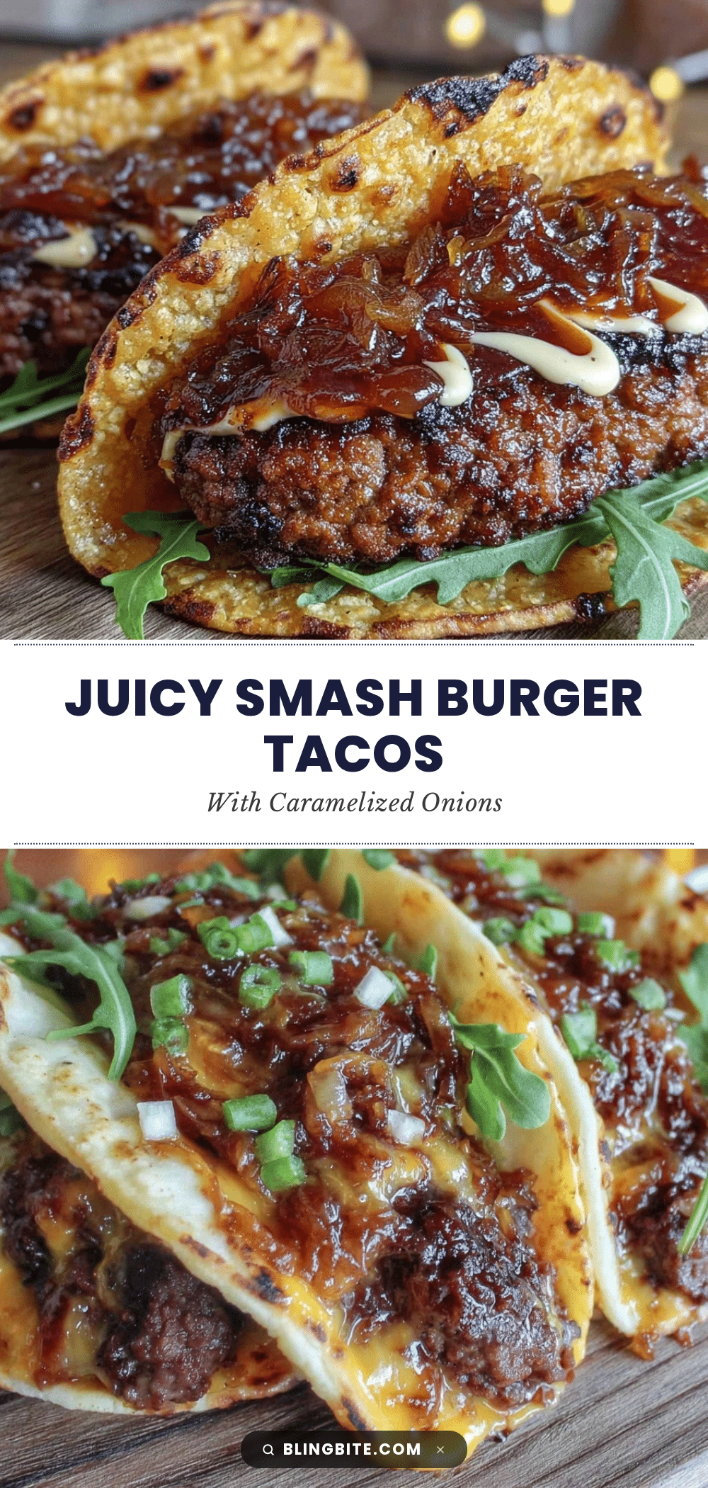 smash burger tacos recipe