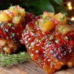 smoked paprika grilled chicken thighs - featured image
