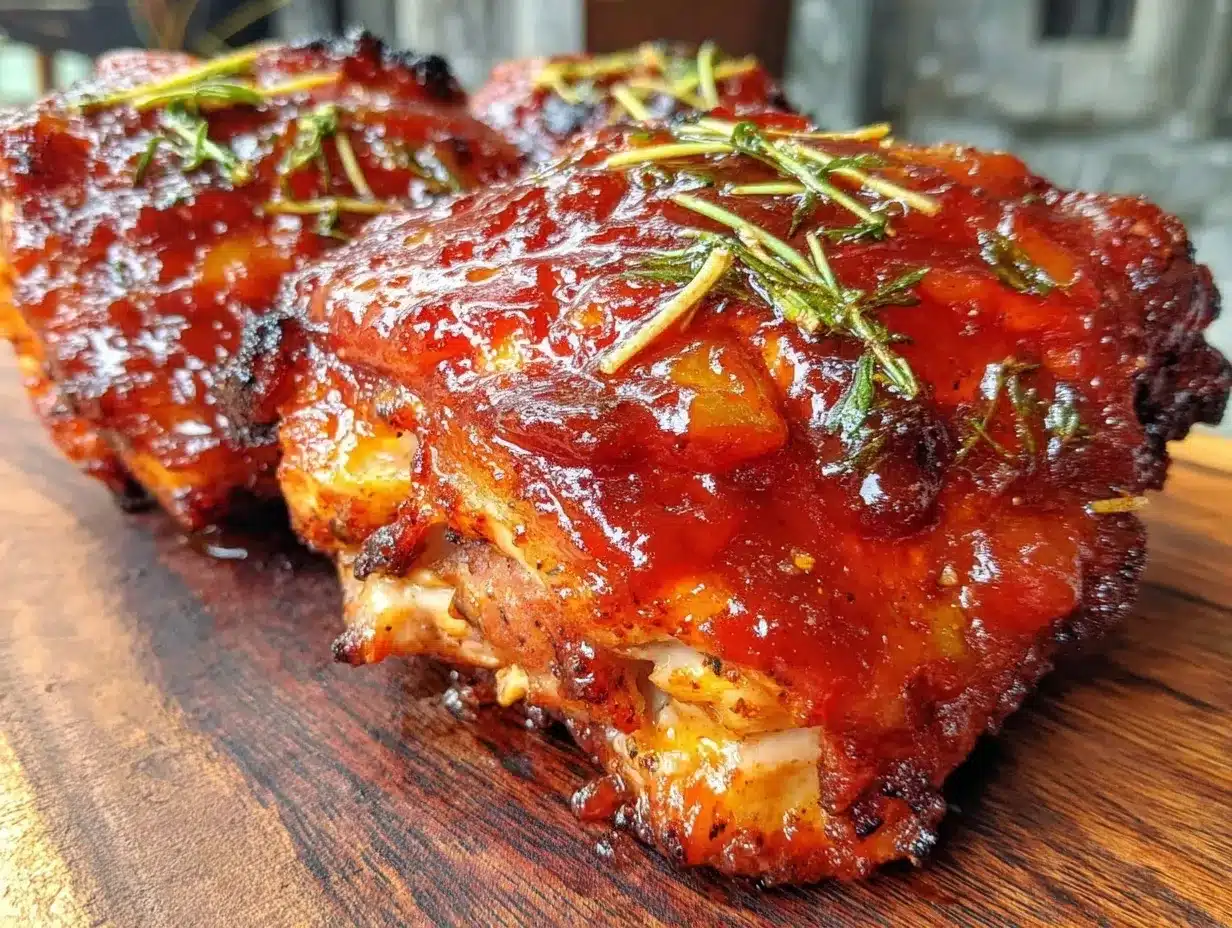 smoked paprika grilled chicken thighs preparation steps