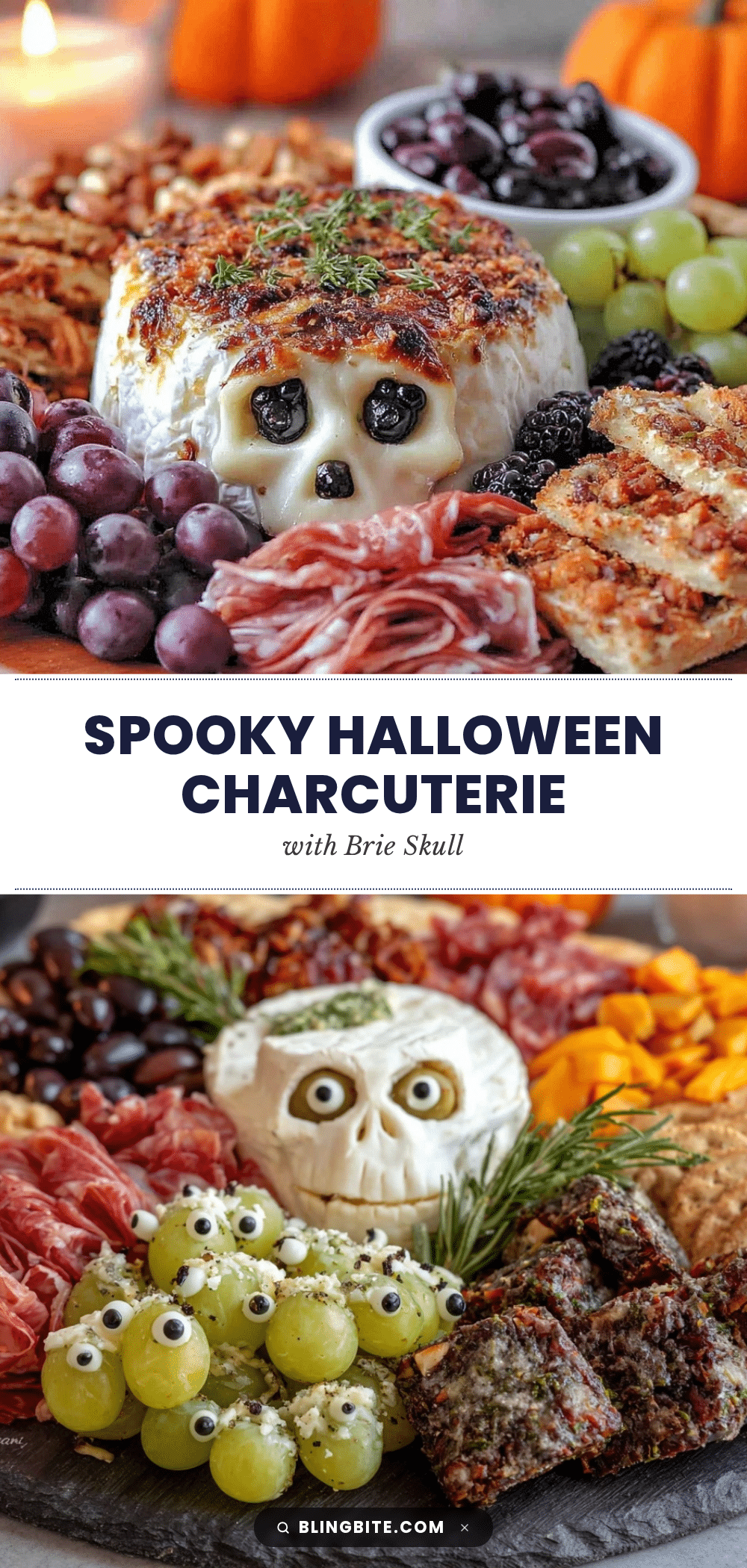 spooky halloween charcuterie board recipe