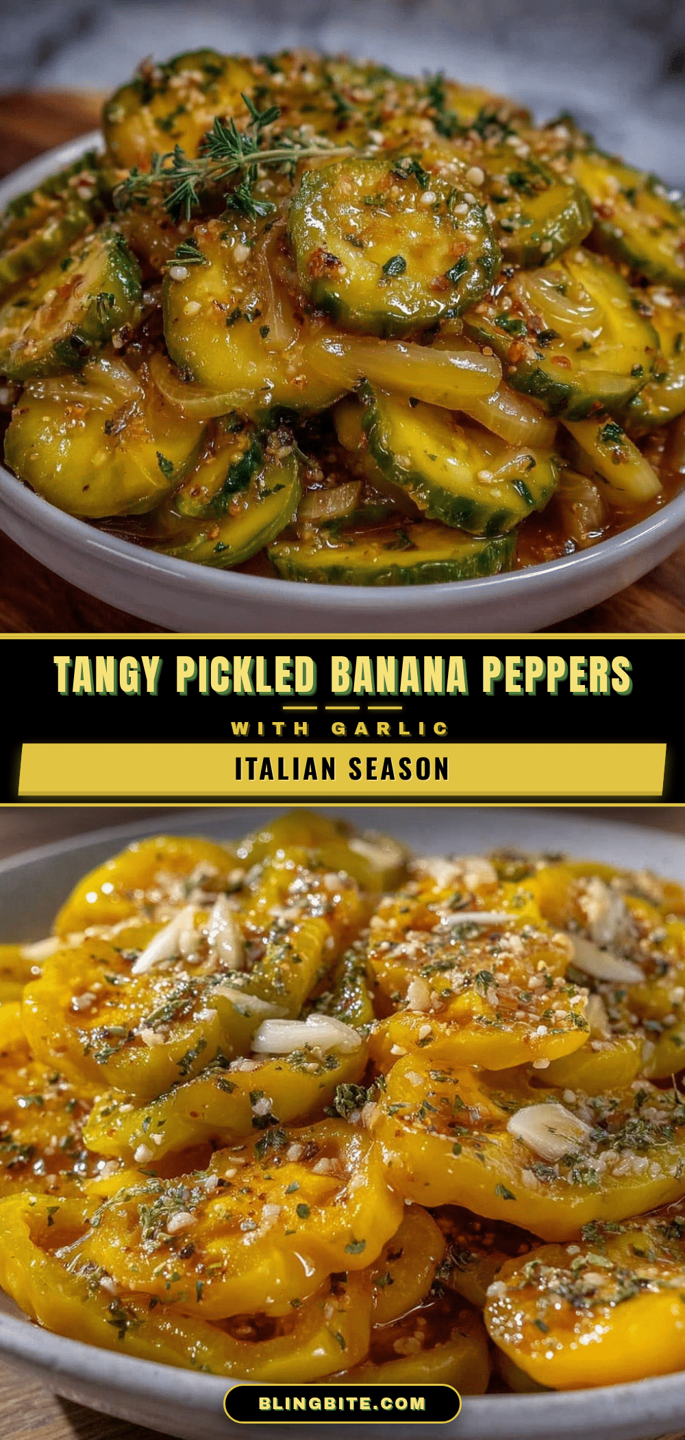 tangy pickled banana peppers recipe