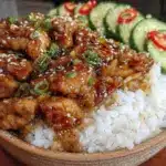 teriyaki chicken rice bowl - featured image