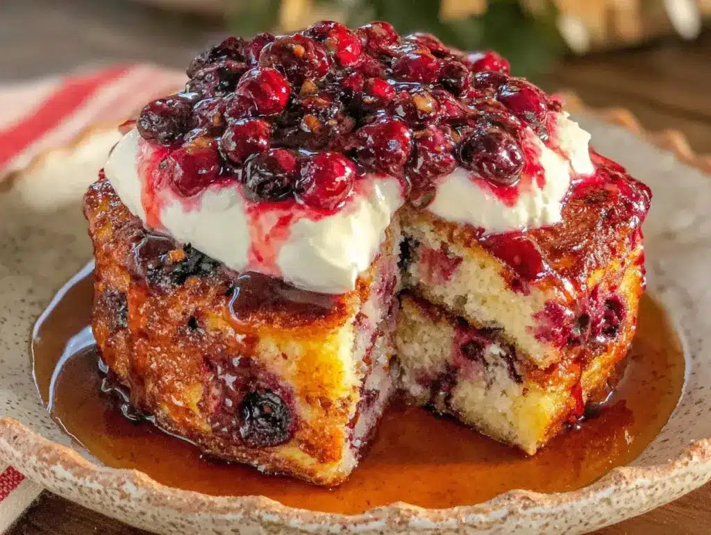 wild huckleberry pancakes - featured image