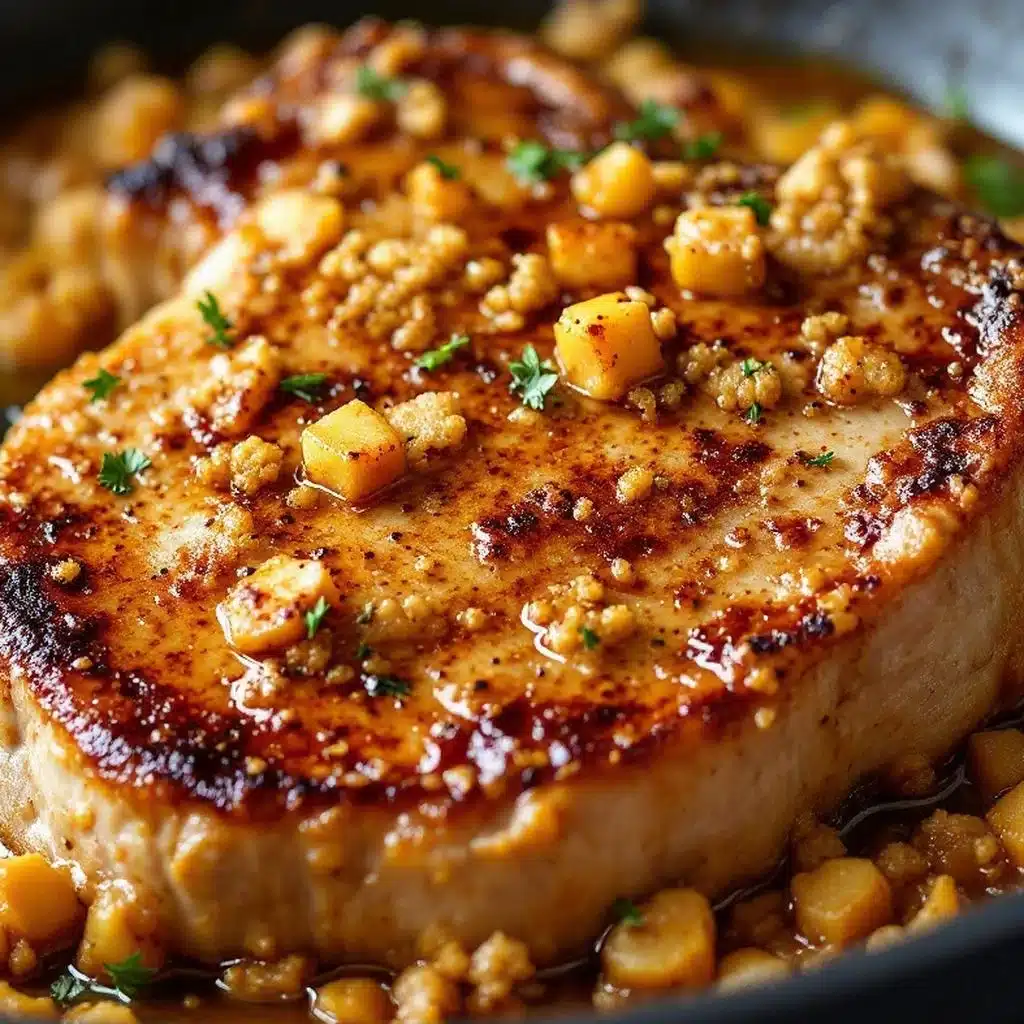apple cider braised pork chops - featured image