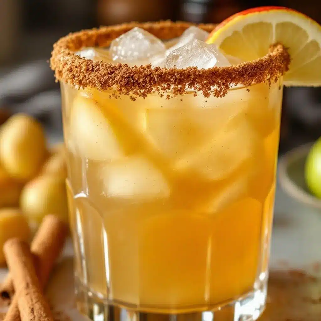 apple cider margarita - featured image