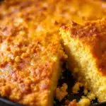 best homemade honey butter skillet cornbread - featured image