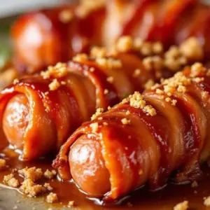 brown sugar bacon smokies - featured image