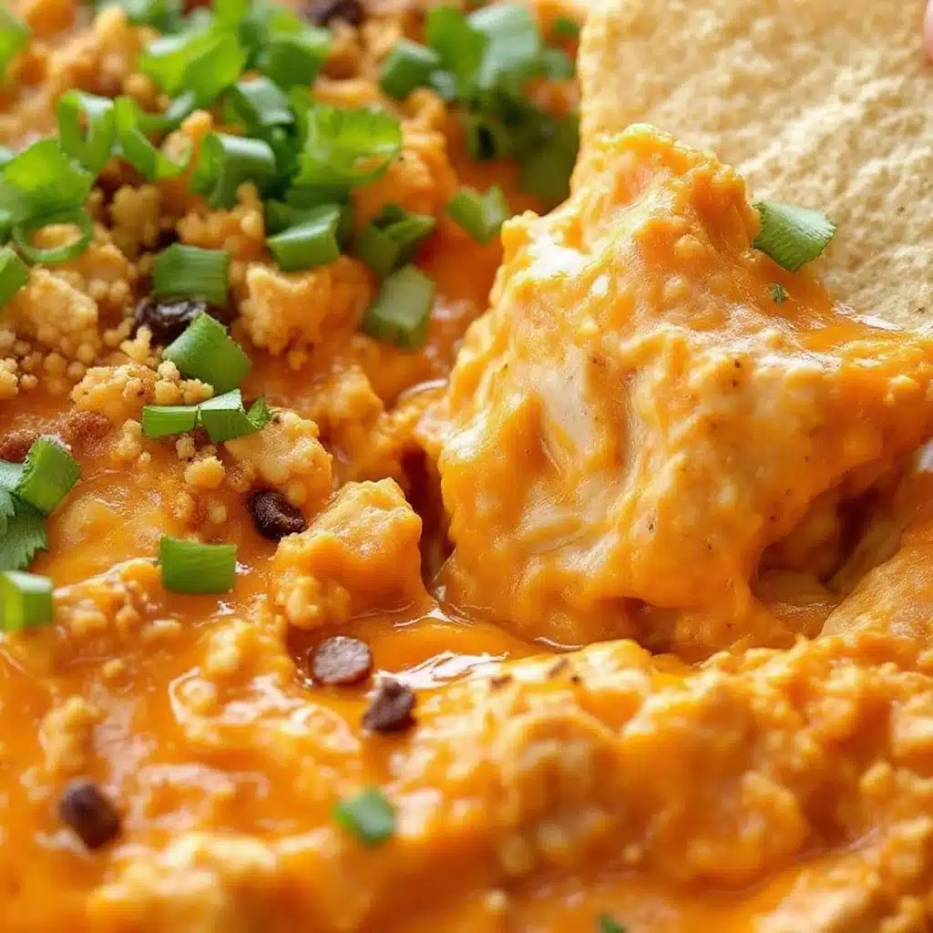 buffalo chicken tailgate dip - featured image