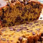 chocolate chip pumpkin bread - featured image