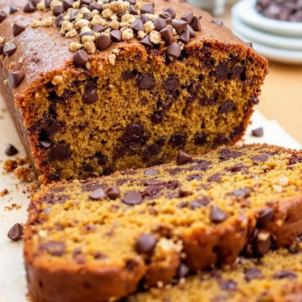 chocolate chip pumpkin bread preparation steps