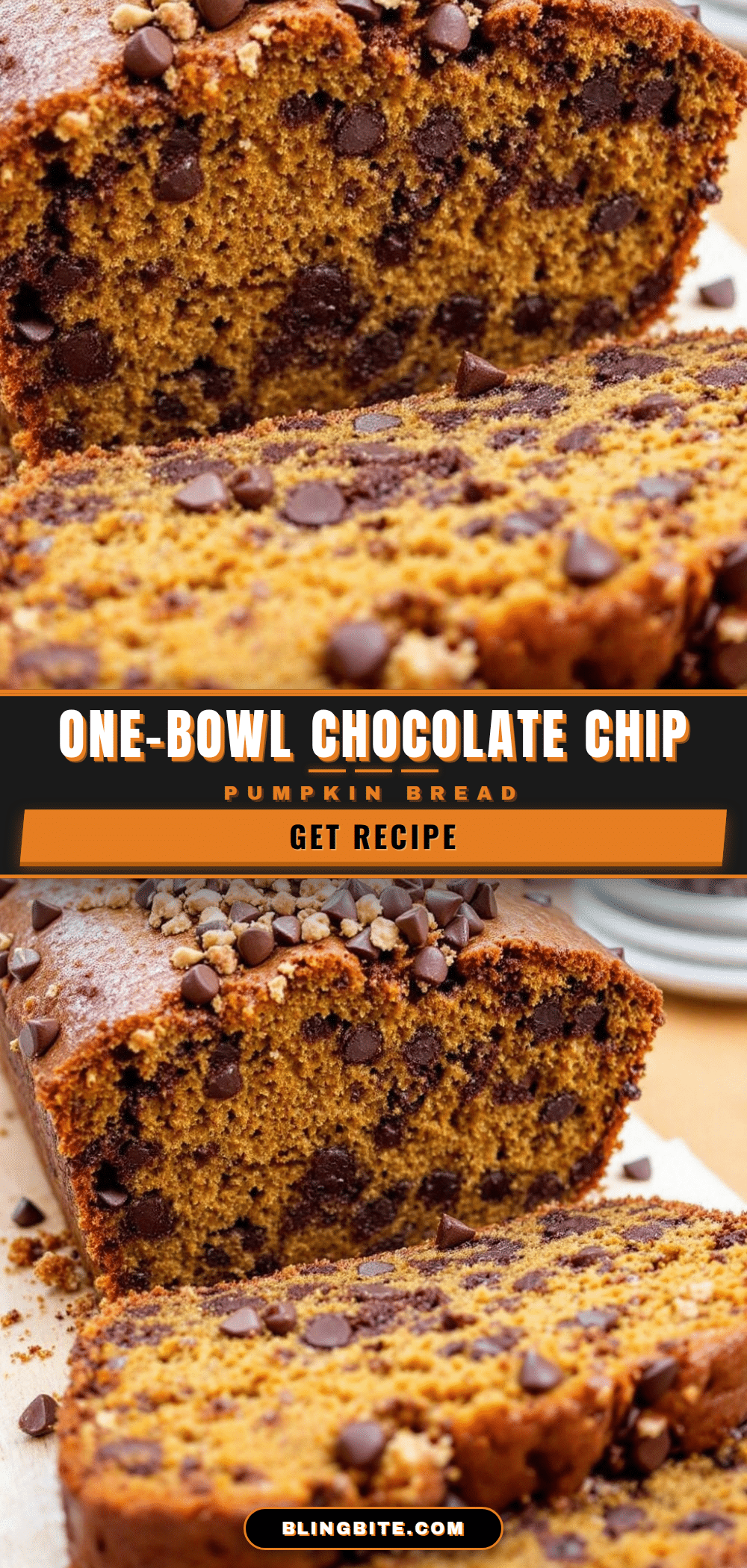 chocolate chip pumpkin bread recipe