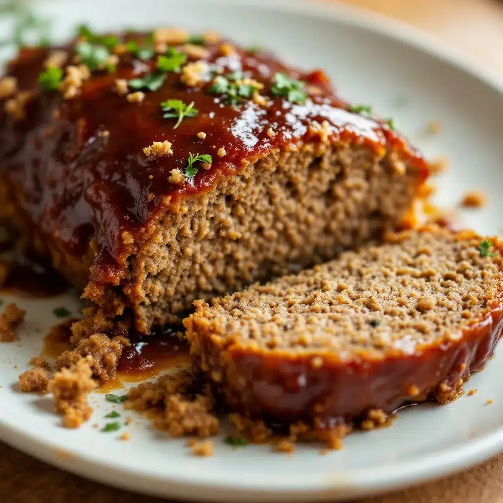 classic meatloaf with brown sugar glaze preparation steps
