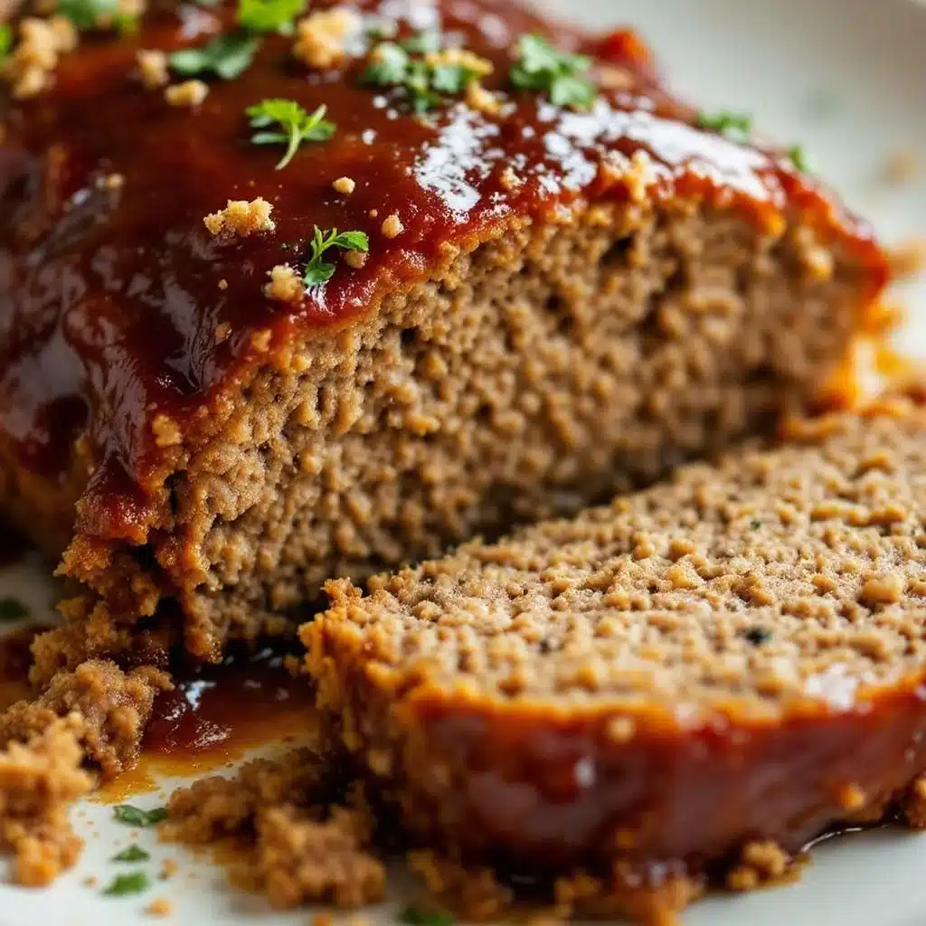 classic meatloaf with brown sugar glaze - featured image