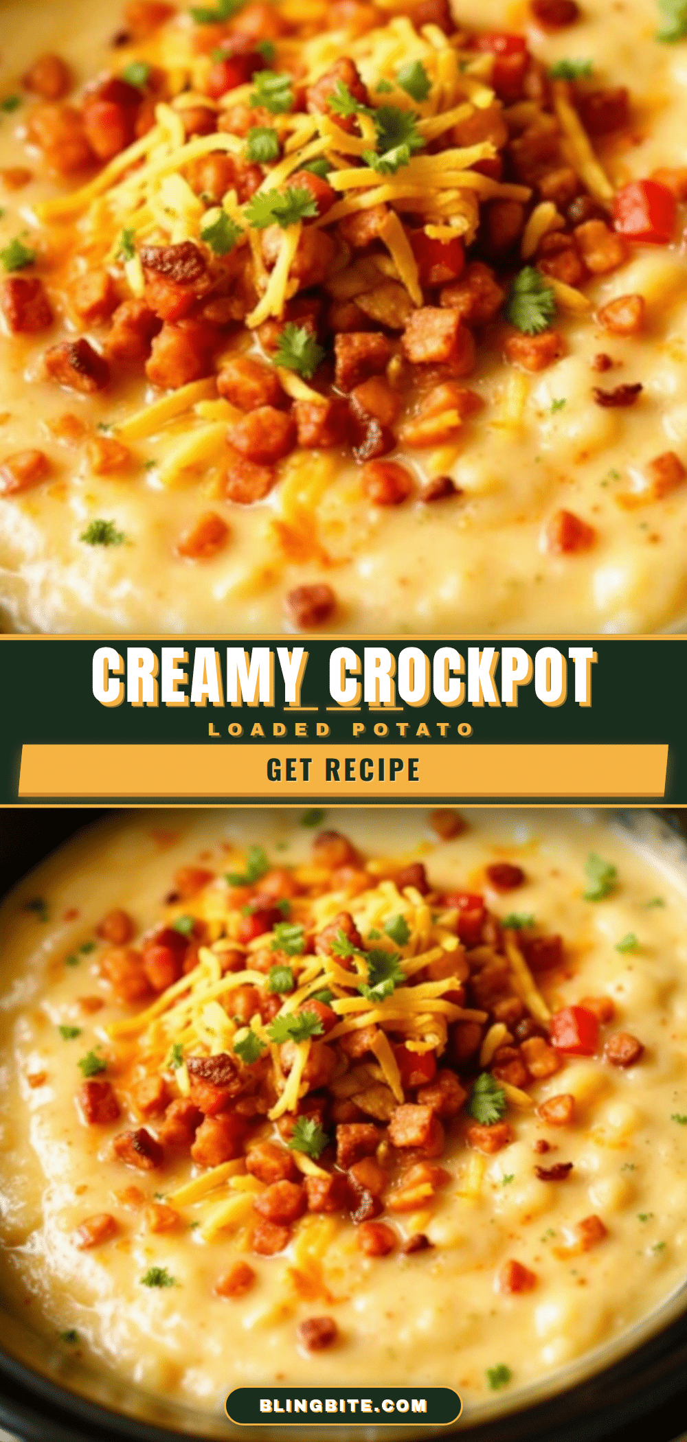 creamy crockpot loaded baked potato soup recipe