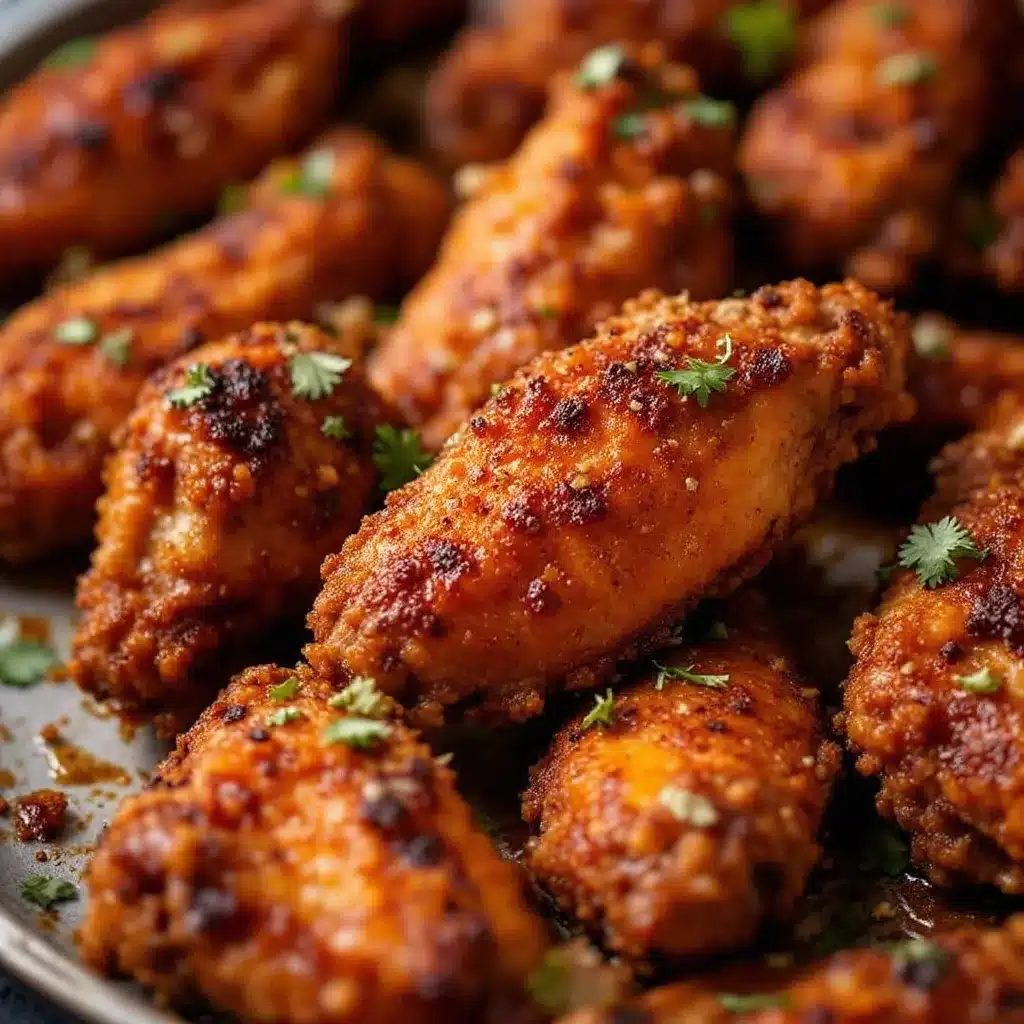 crispy baked chicken wings preparation steps