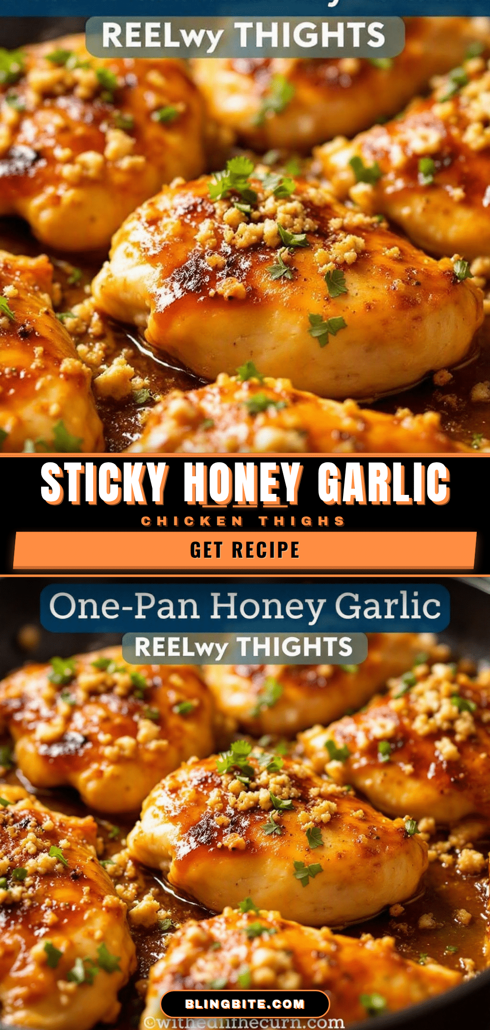 easy one-pan honey garlic chicken thighs recipe