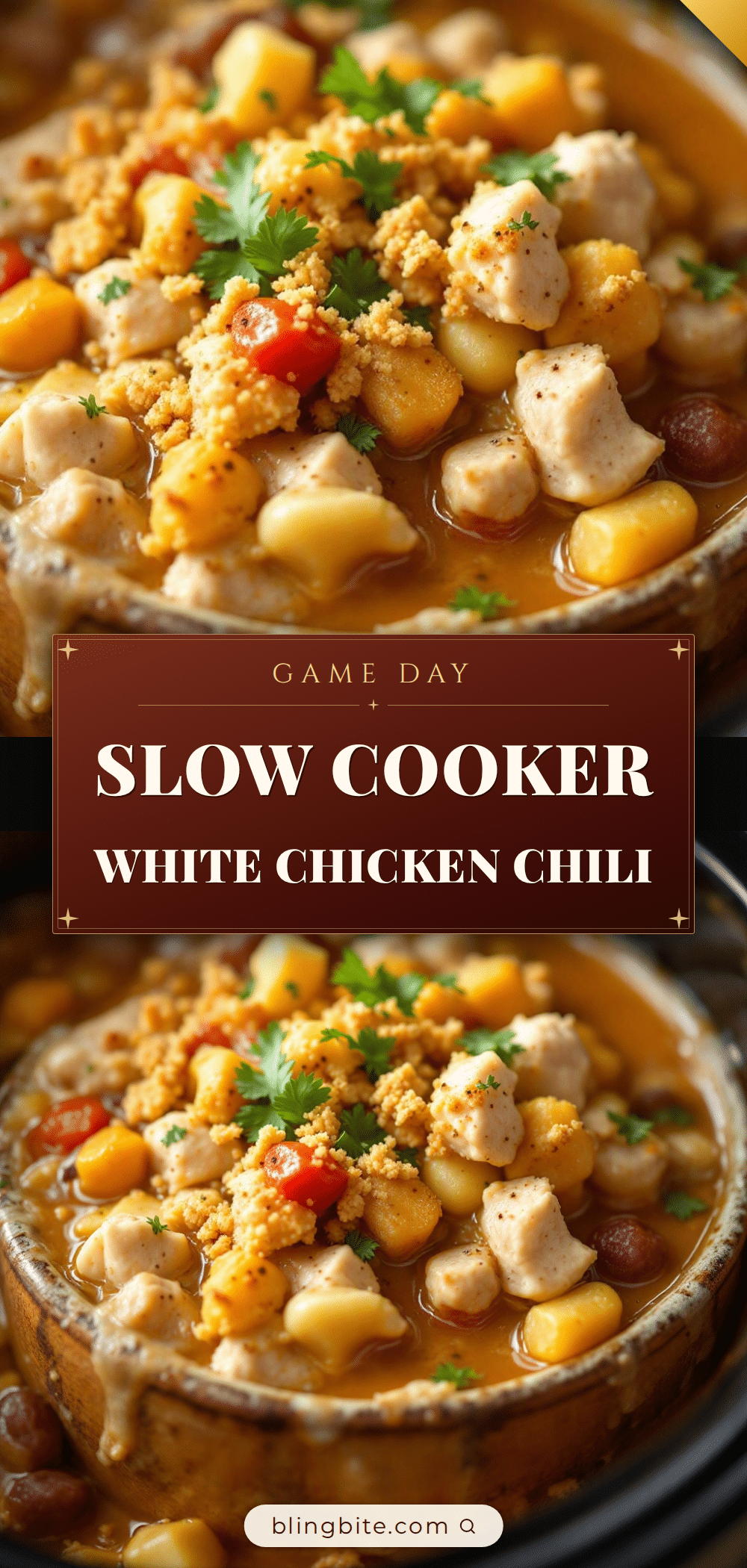 easy slow cooker white chicken chili recipe