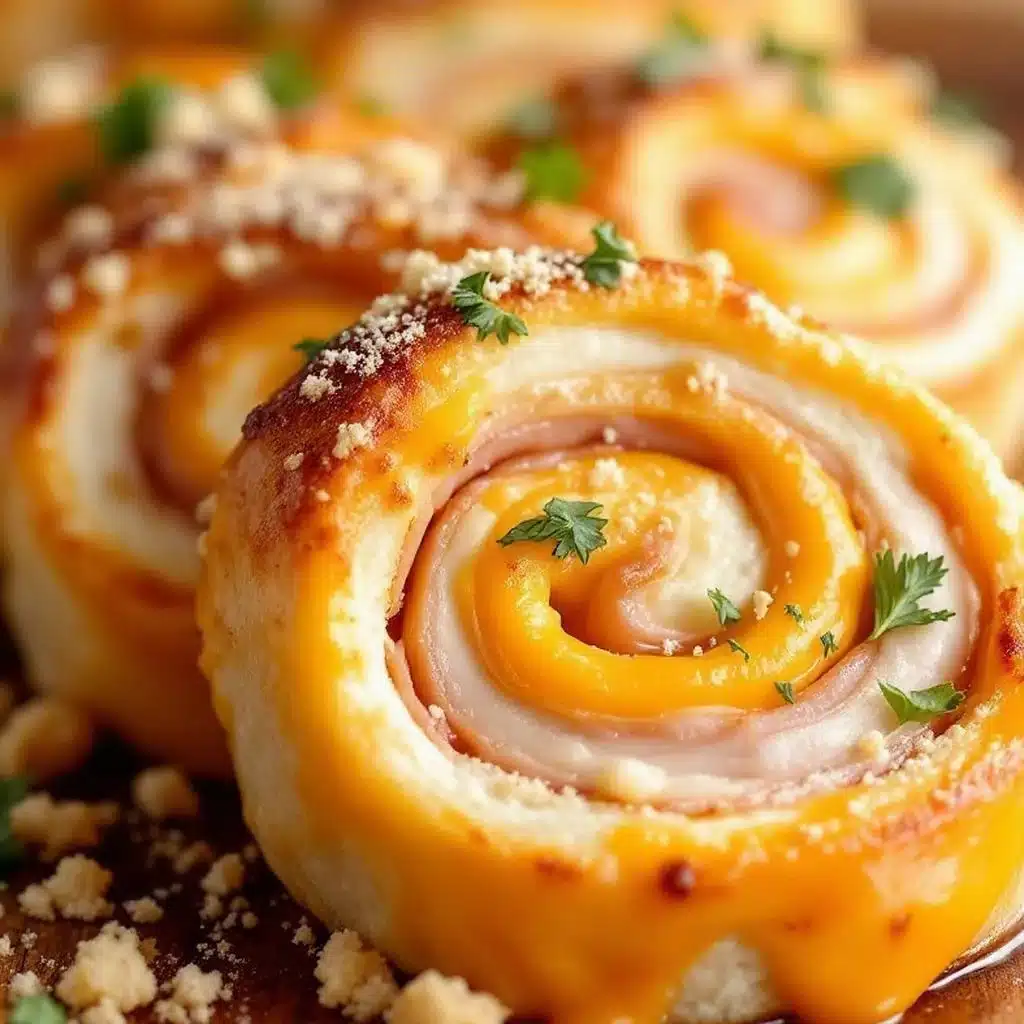 easy turkey and cheese pinwheel lunchbox bites - featured image