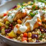 easy weekly meal prep chicken and rice bowls - featured image