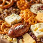 football charcuterie board - featured image