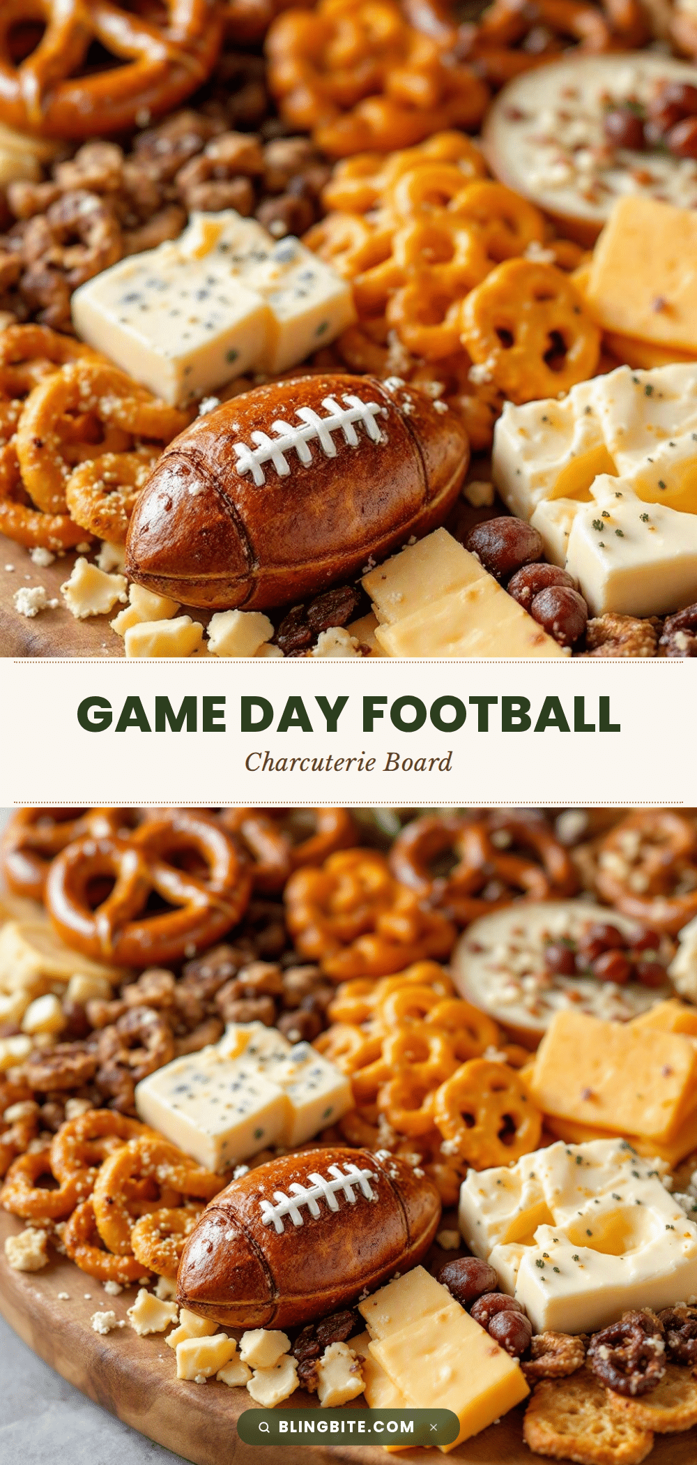football charcuterie board recipe