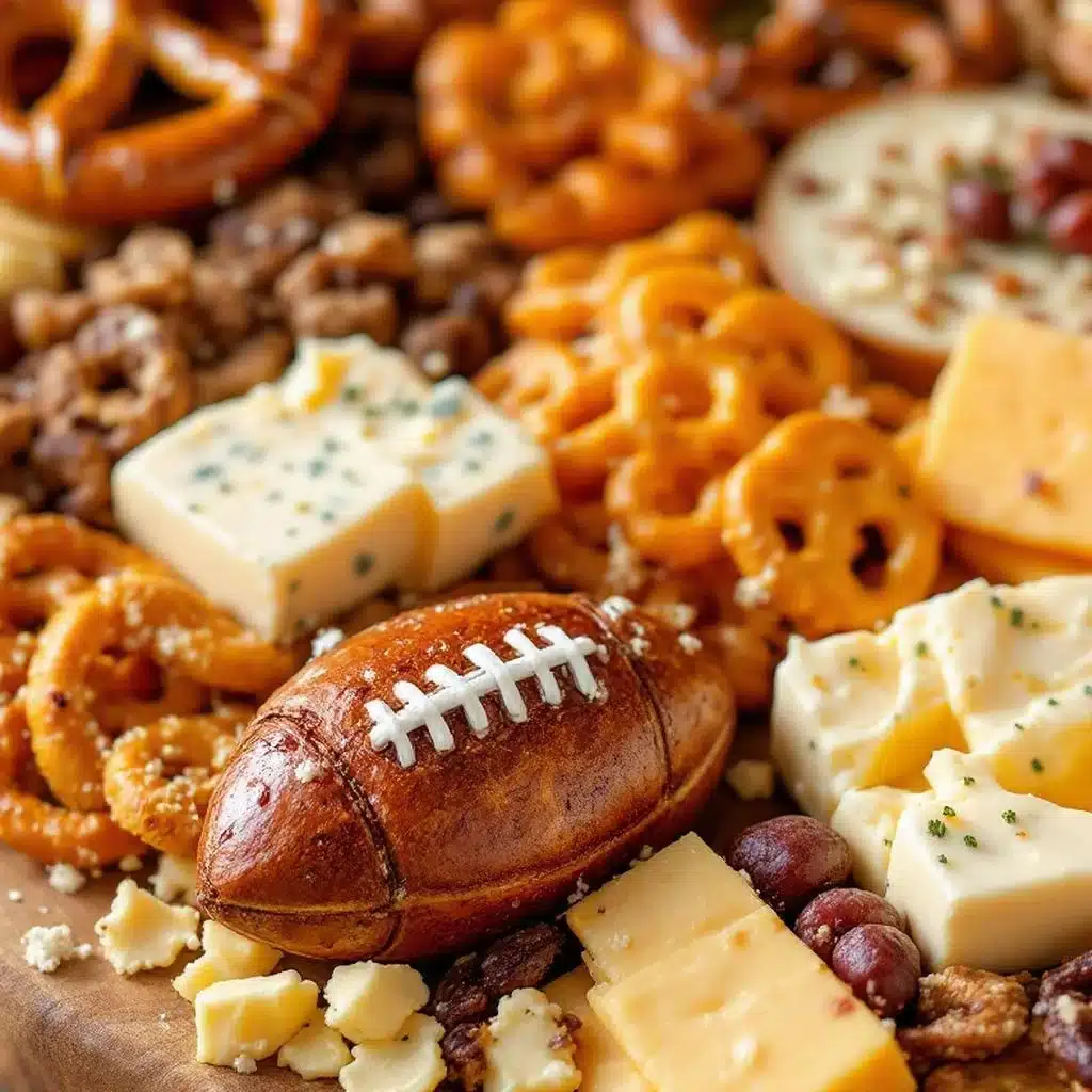 football charcuterie board - featured image