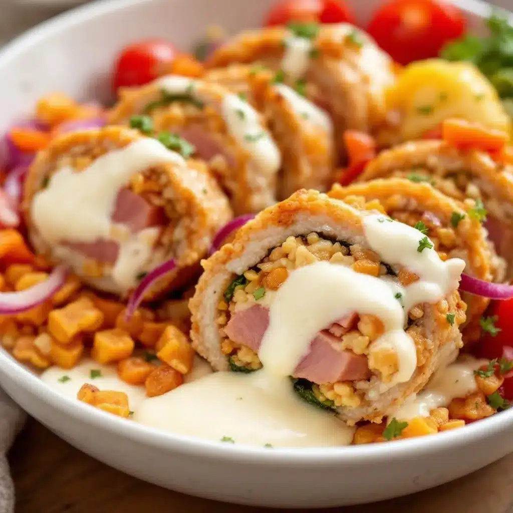 ham and cheese sushi rolls preparation steps