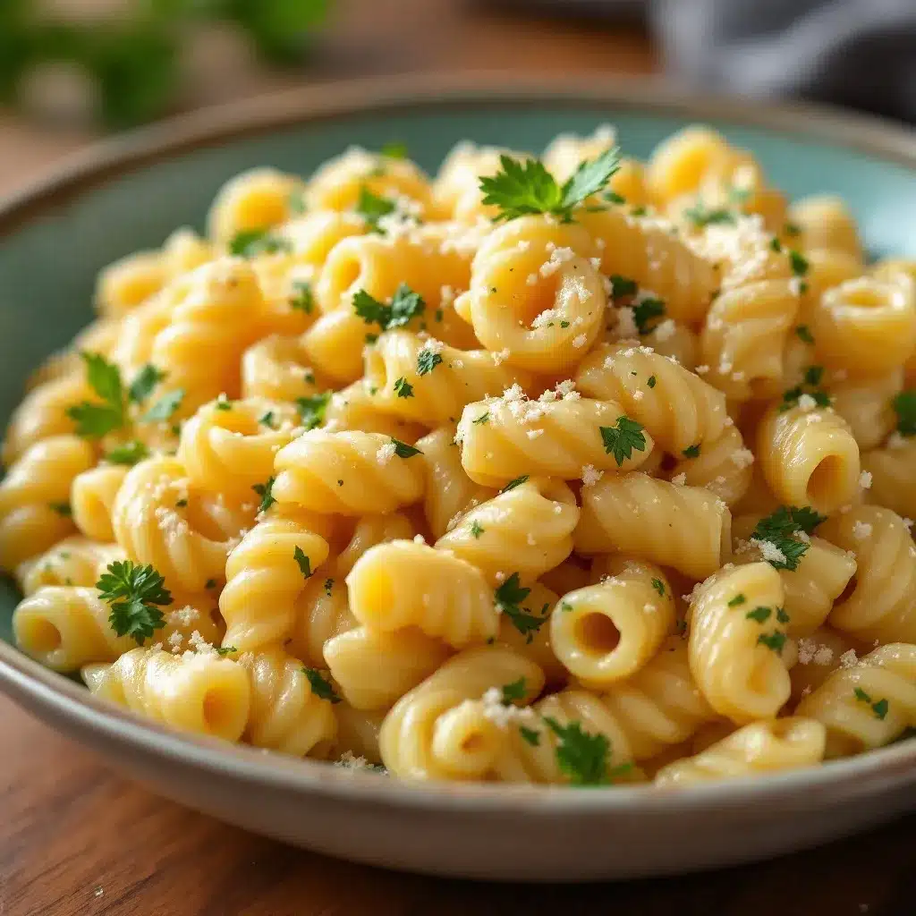 macaroni pasta salad with Italian dressing preparation steps