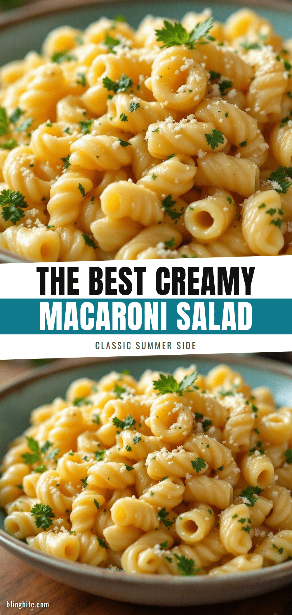 macaroni pasta salad with Italian dressing recipe