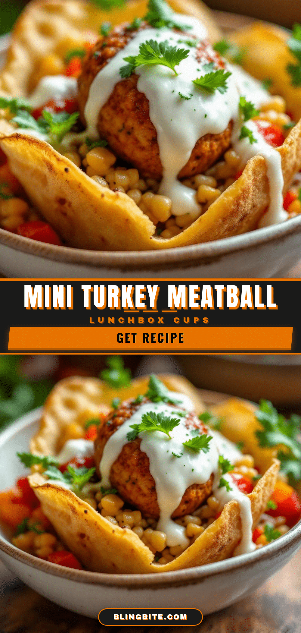 mini turkey meatball lunchbox cups recipe