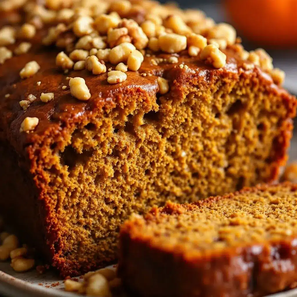 moist pumpkin banana walnut bread preparation steps