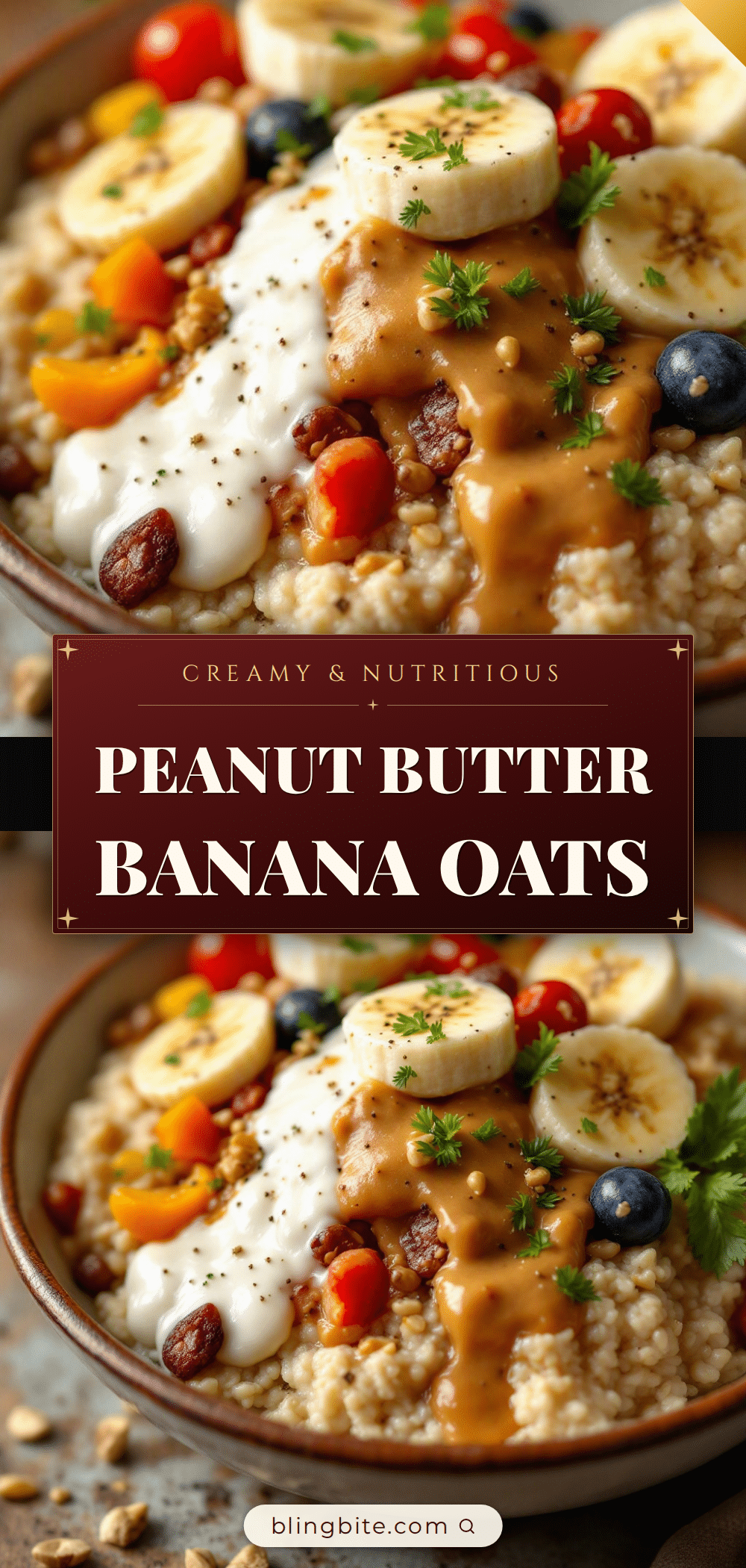 peanut butter banana overnight oats recipe