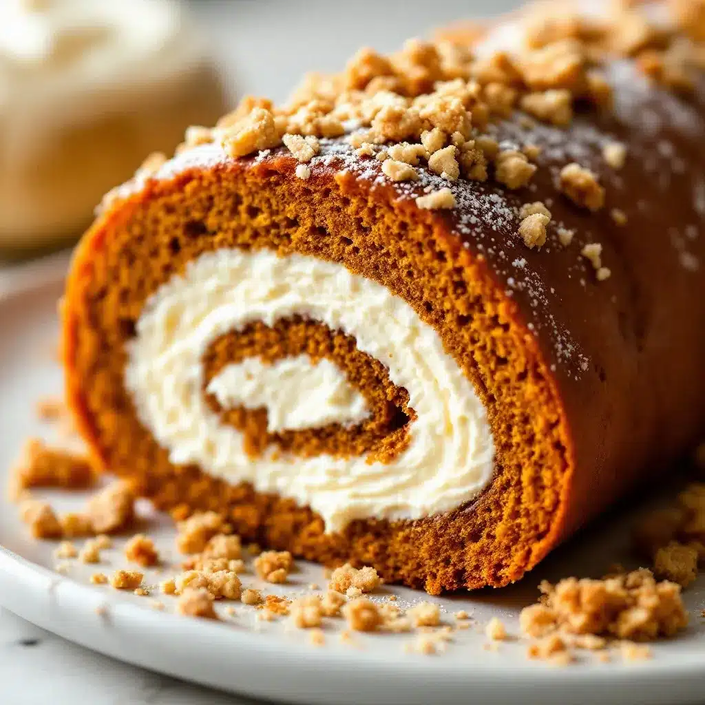 perfect pumpkin roll preparation steps